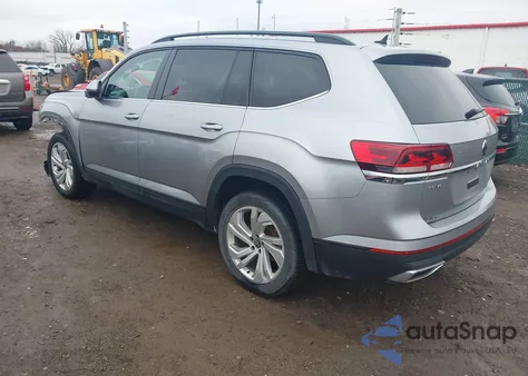 2021 Volkswagen Atlas 3.6L V6 Se W/Technology from USA, damaged, VIN 1V2WR2CA0MC586766